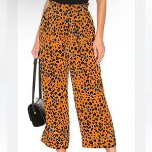House of Harlow 1960 x REVOLVE Bonnie Pant Color:Copper Leopard Size M